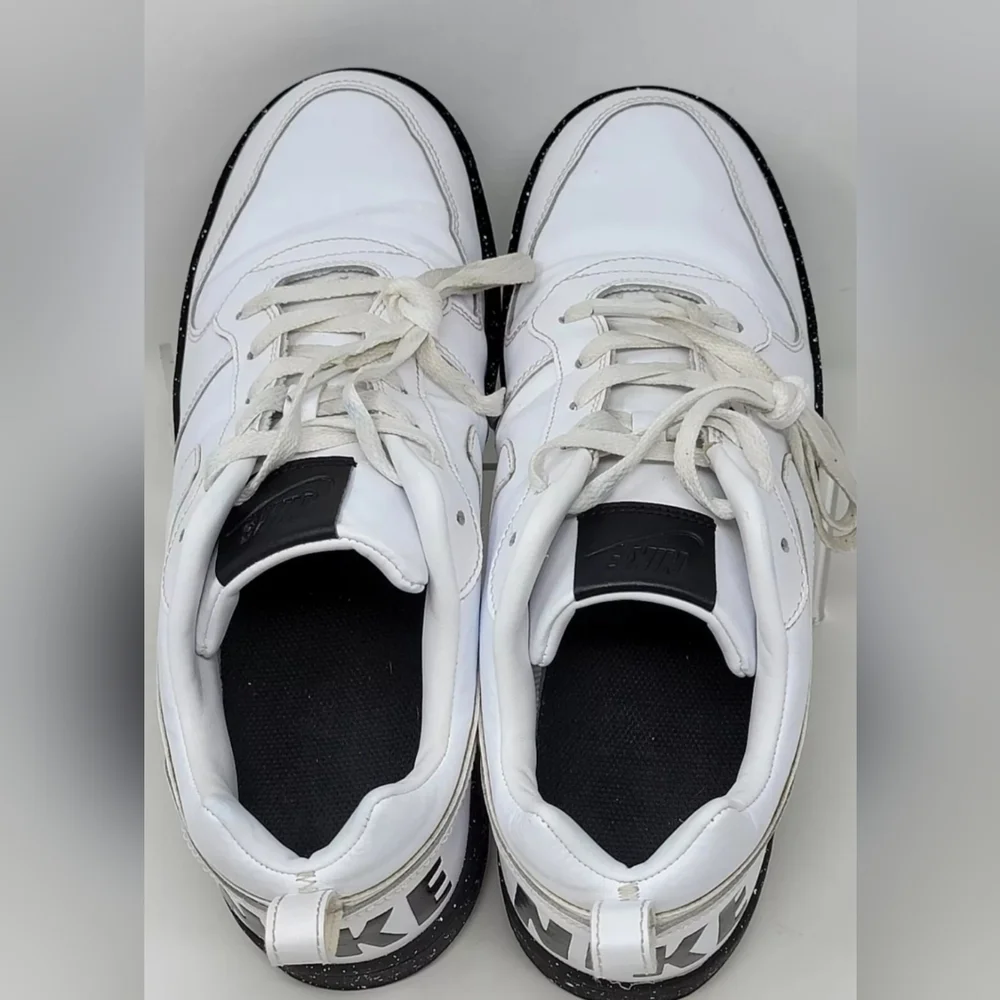 Nike Men's Court Borough Size 12 Low Se Coat Barlow White 916760-100 Pre-owned